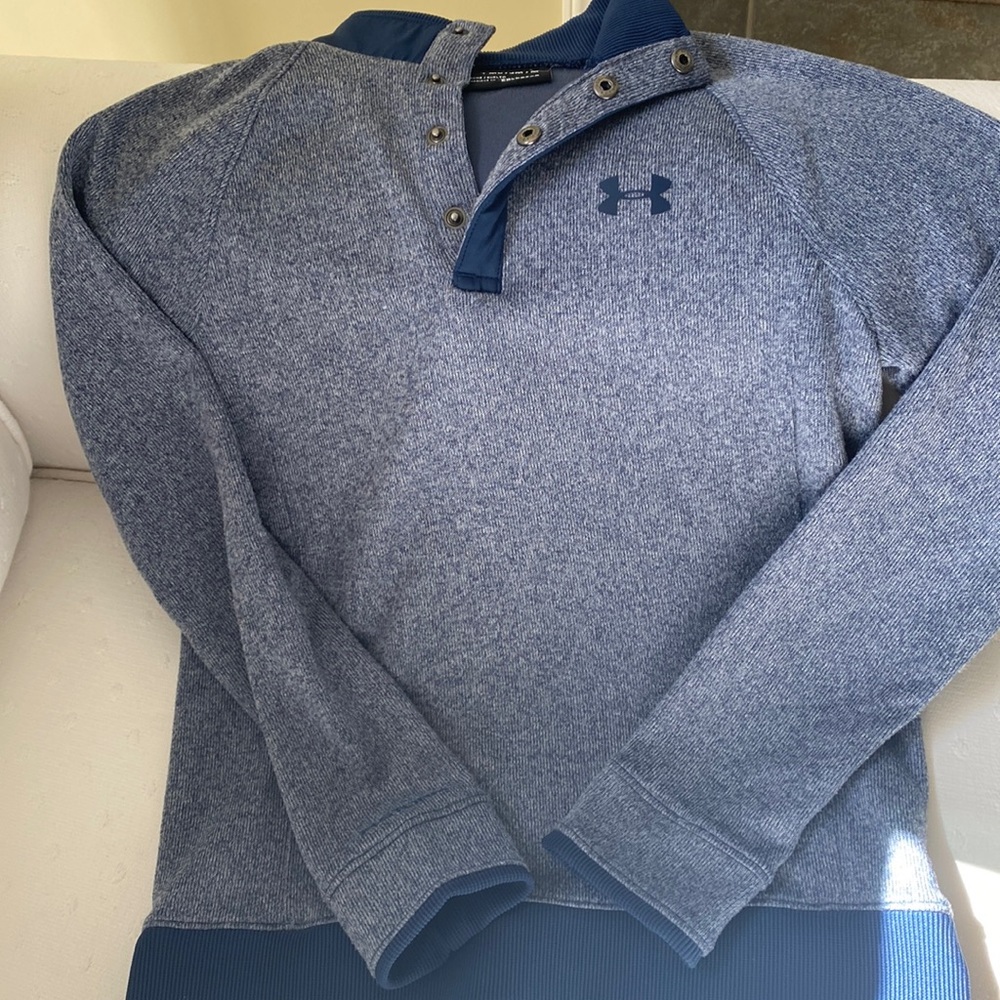 Boys golf pullover quarter button.